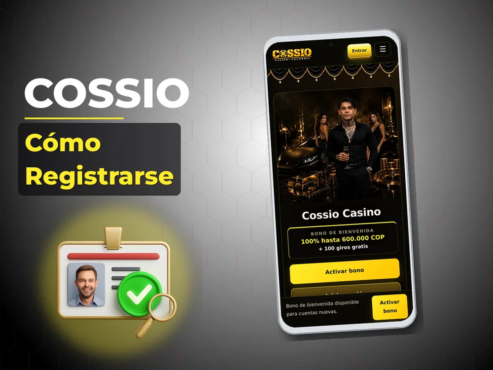 Cossio - Cómo Registrarse